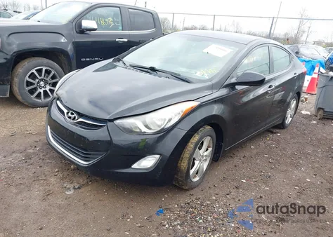 2013 Hyundai Elantra Gls from USA, damaged, VIN KMHDH4AE8DU644075